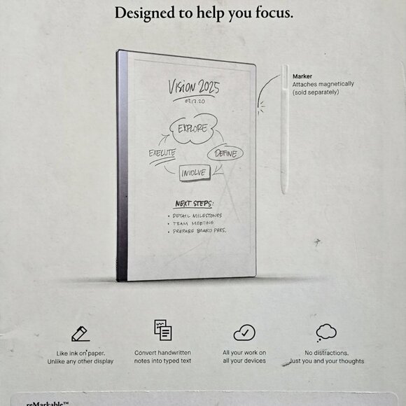 Remarkable 2 Paper Tablet And Book Folio Essentials Bundle - Picture 9 of 16